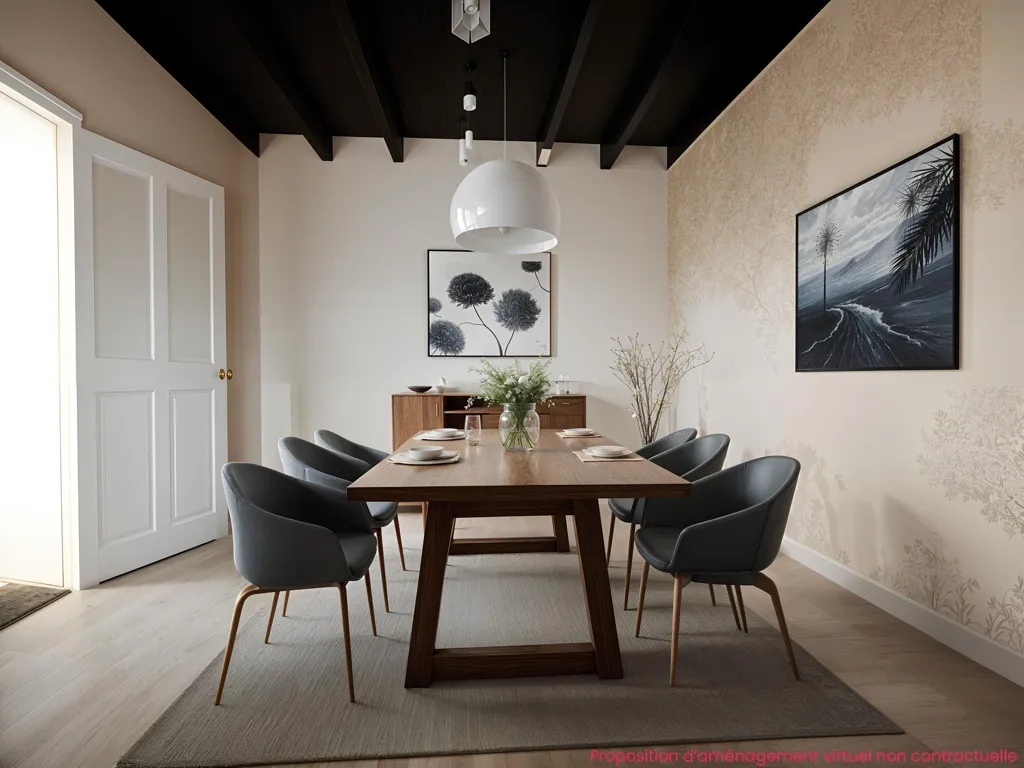 Sala da pranzo - Character House with 1000 m² Garden in Guingamp