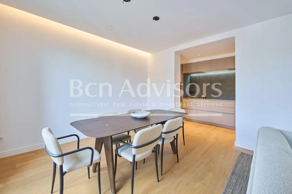 Salle à manger - Refurbished Flat with Terrace in Passeig de Gràcia