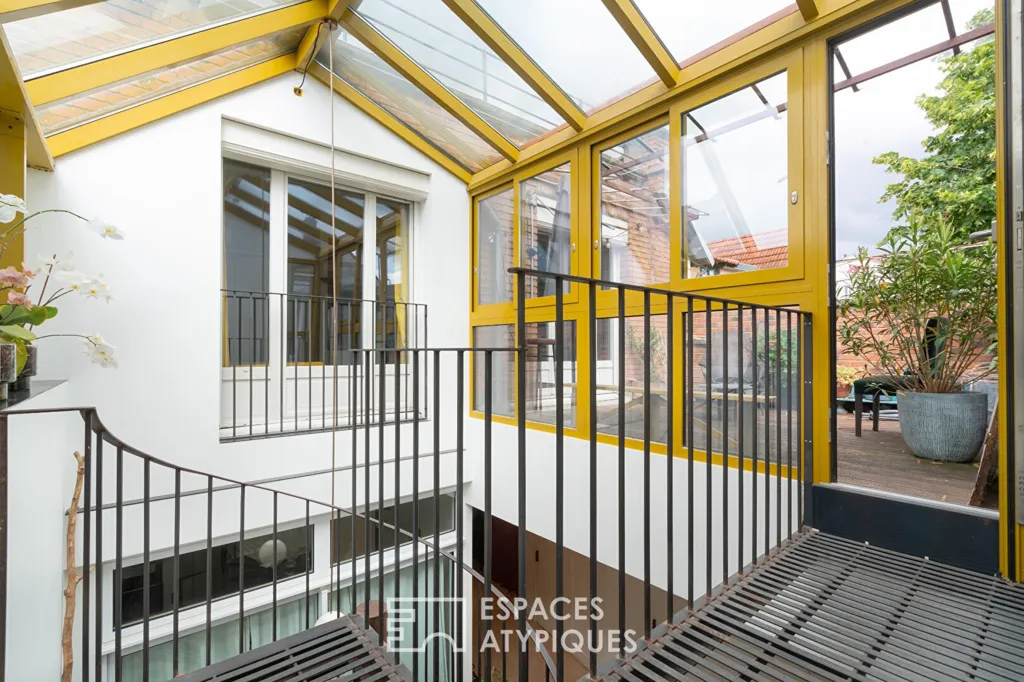 Aed - Loft with Indoor Pool in Charentonneau