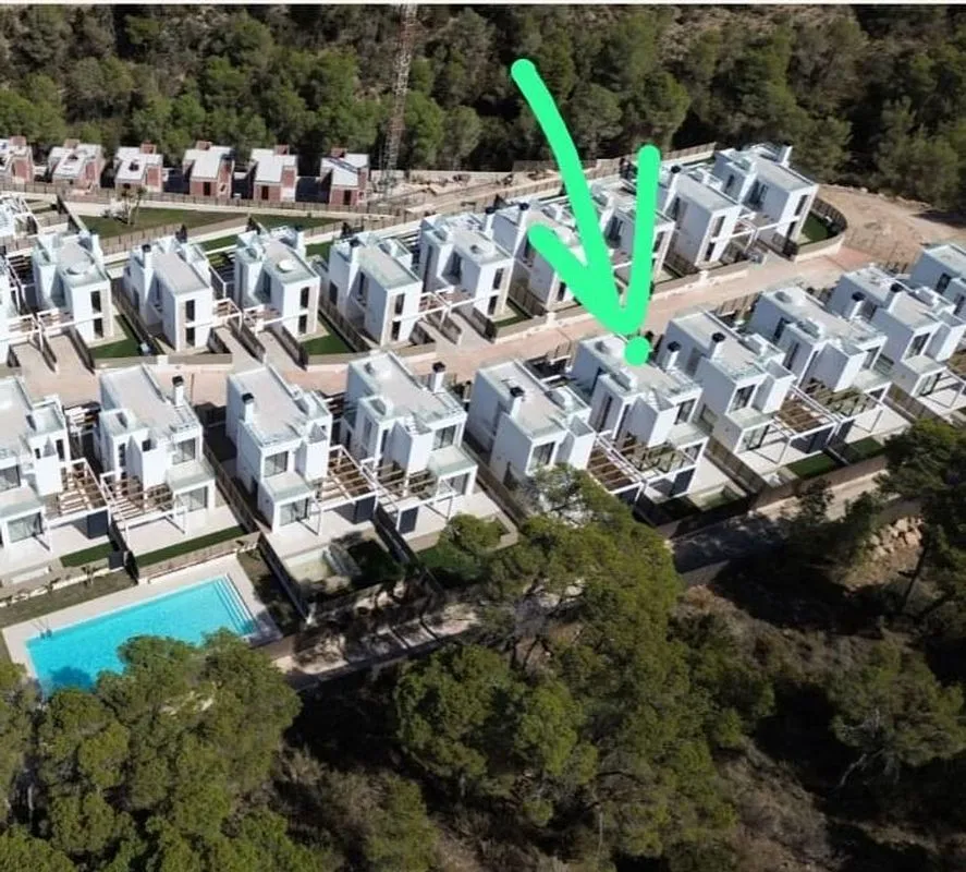 Õhuvaade - New Villa with Pool in Cala Tarida, Ibiza