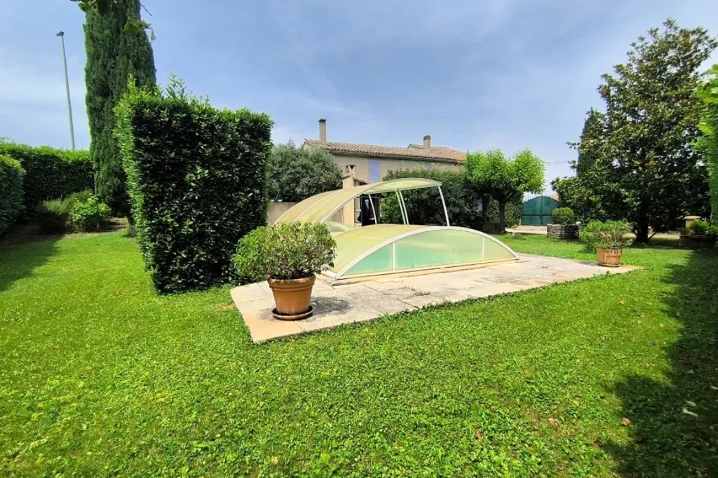 Jardin - Mas Provençal avec Piscine à Cavaillon