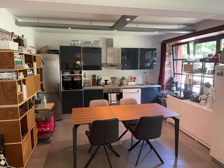 Cuisine - Loft avec terrasse sud dans bâtiment semi-indépendant