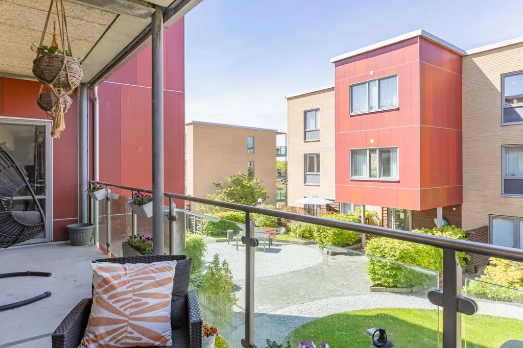 Balcony - Apartment with Generous Balcony in Limhamn Bunkeflostrand