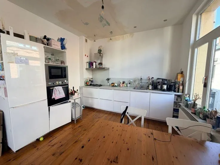 Köök - City Centre Apartment in Antwerp