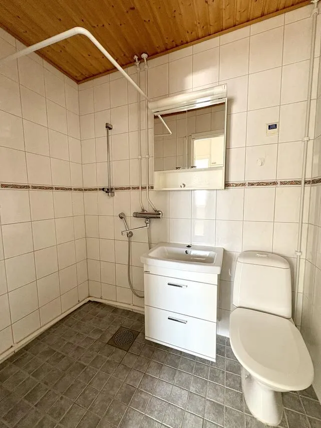 Salles de bain - Apartment with Sauna in Orimattila