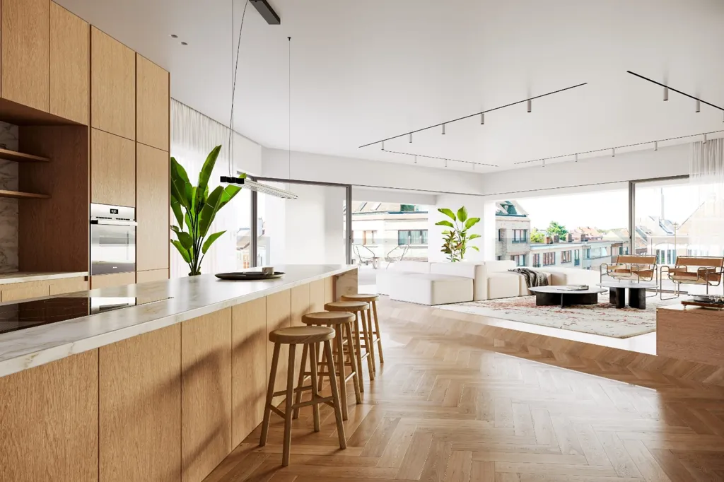 Cuisine - Appartements Écoénergétiques au Centre de Halle