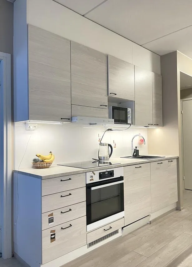 Cuisine - Modern Apartment with Sauna in Oulu