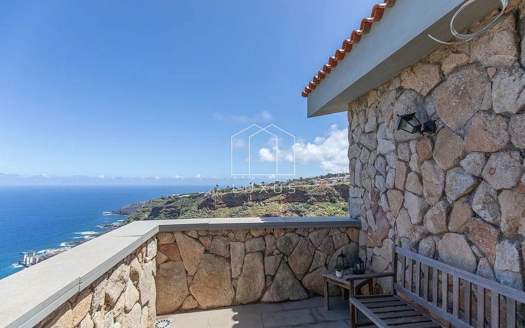 Terrasse - Luxury Villa with Pool in El Sauzal