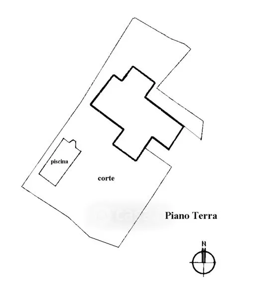 Plaan - Rustic Baglio with Pool in Castellammare del Golfo