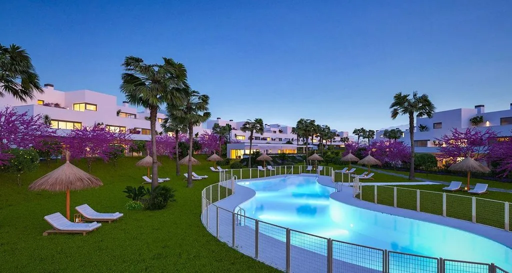 Piscine - Contemporary Flat with Pool in Estepona