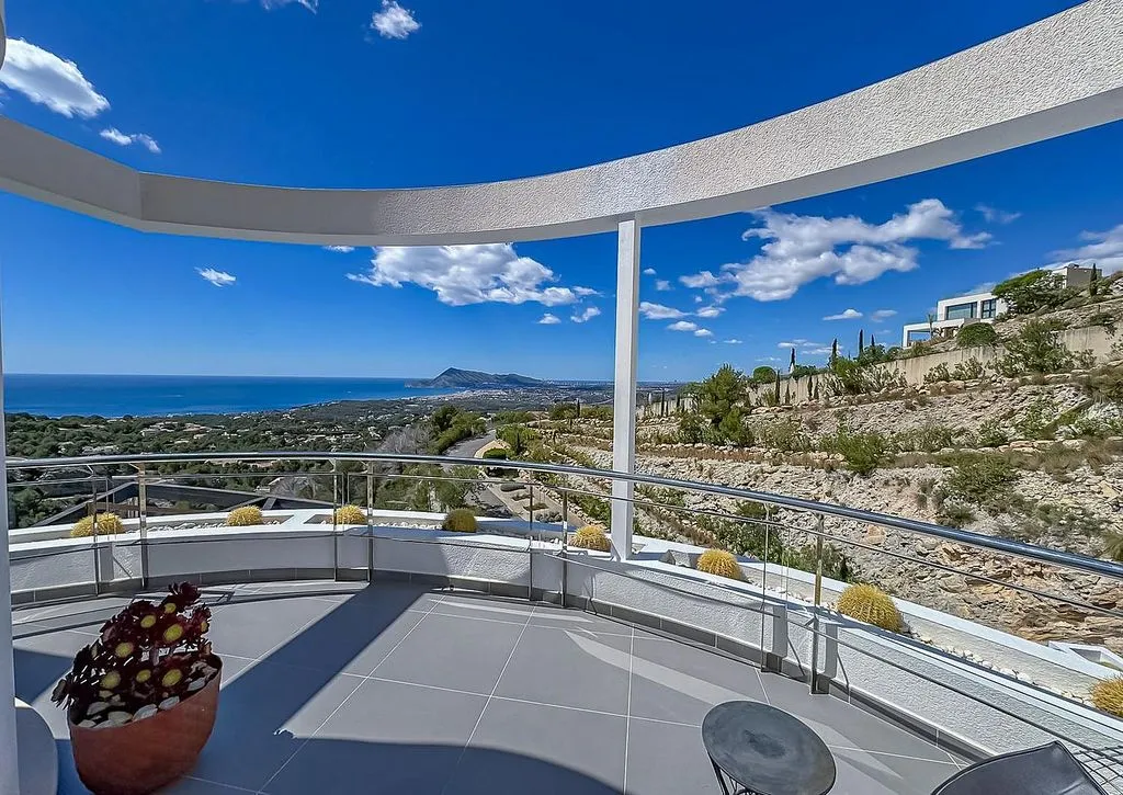 Balcon - Villa with Pool and Terrace in Altea la Vella