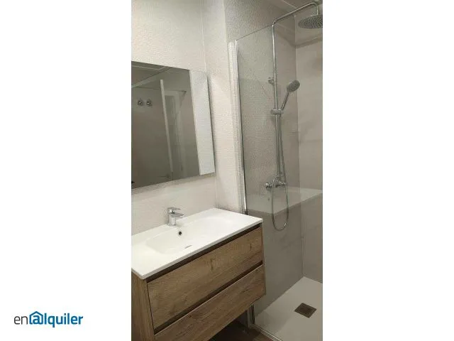 Salles de bain - Apartment with Pool in Poble Vell