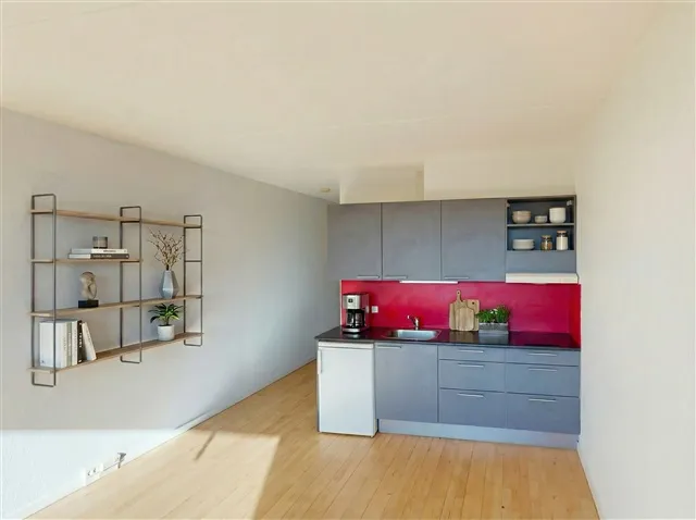 Cucina - 2-Room Apartment with Balcony in Aalborg