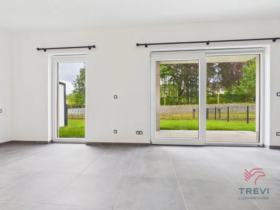 Séjour - Studio Neuf avec Jardin à Arlon