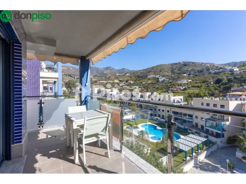 Balcon - Modern Flat with Sea View in Almuñécar