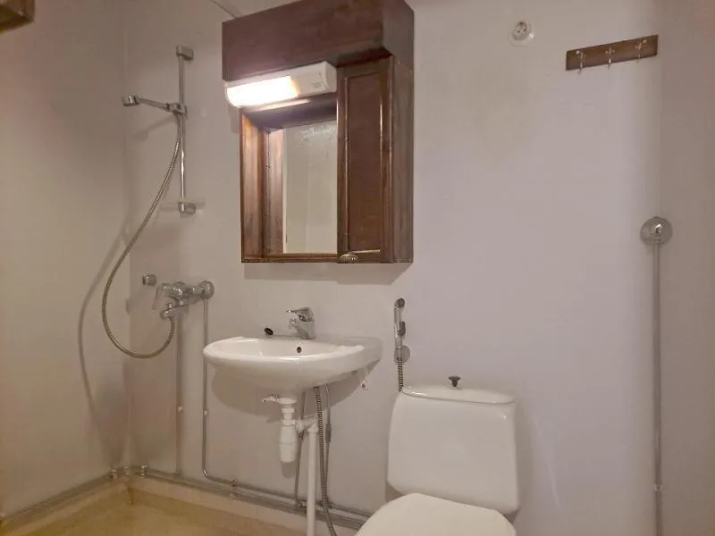Salles de bain - Bright Studio with Balcony in Laajalampi, Mikkeli