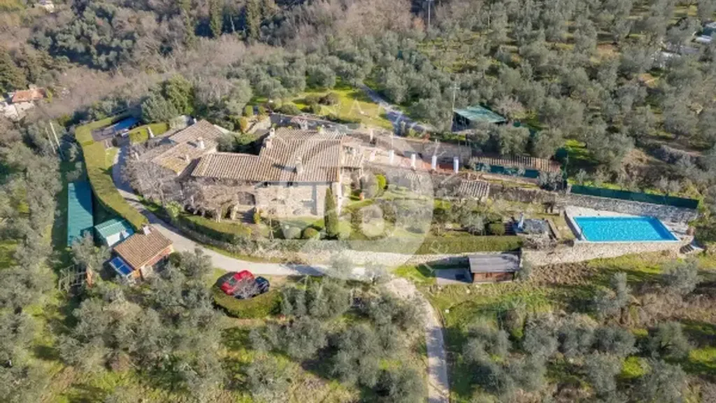Vue aérienne - Historic Villa with Panoramic View in Bagno a Ripoli