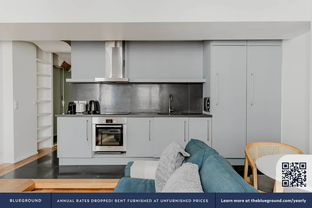 Cuisine - Appartement Meublé avec Cuisine Équipée à Saint-Thomas-d'Aquin