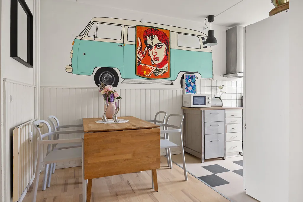 Sala da pranzo - Apartment with Central Heating in Espergærde