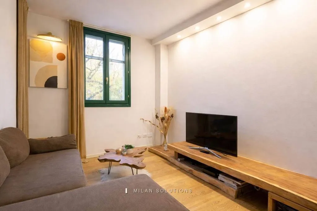 Séjour - Luxury Apartment with Park View in Milan