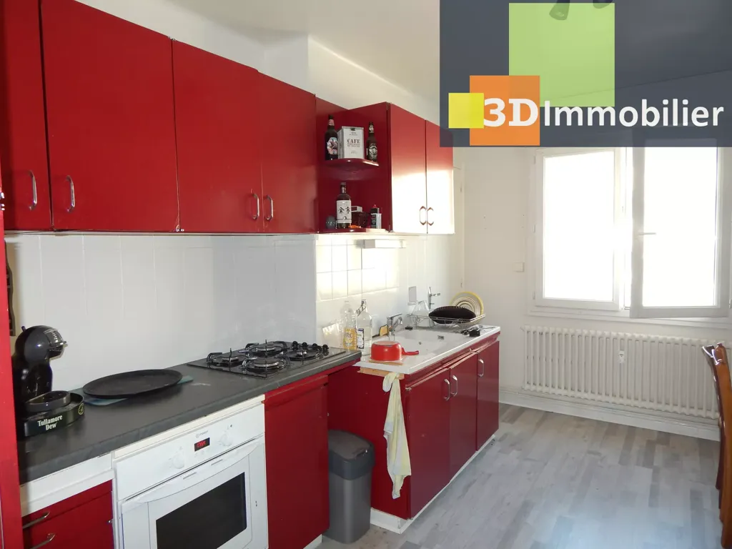 Cuisine - Appartement T4 avec Balcon à Lons-le-Saunier