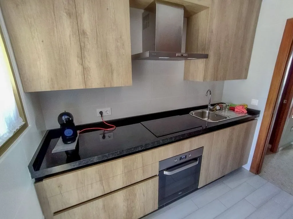 Küche - Apartment with Sea Views in Valdelagrana