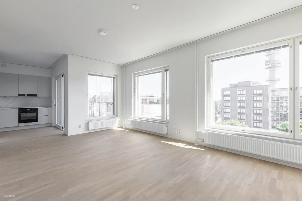Séjour - Modern Two-Bedroom Apartment with Sauna in Pasila