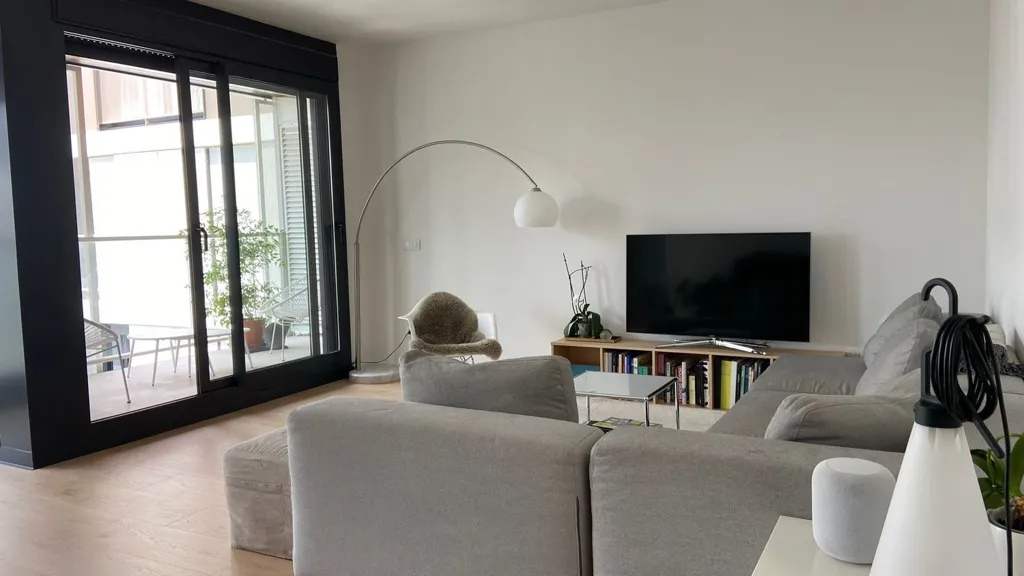 Soggiorno - Luxury Apartment with Terrace in Montecarmelo, Madrid