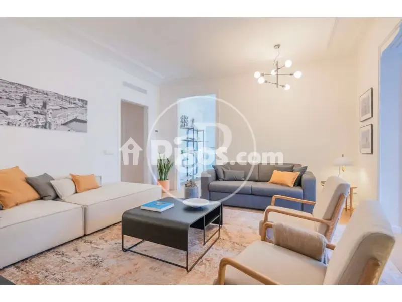Séjour - Apartment with Balcony in Barcelona Centre