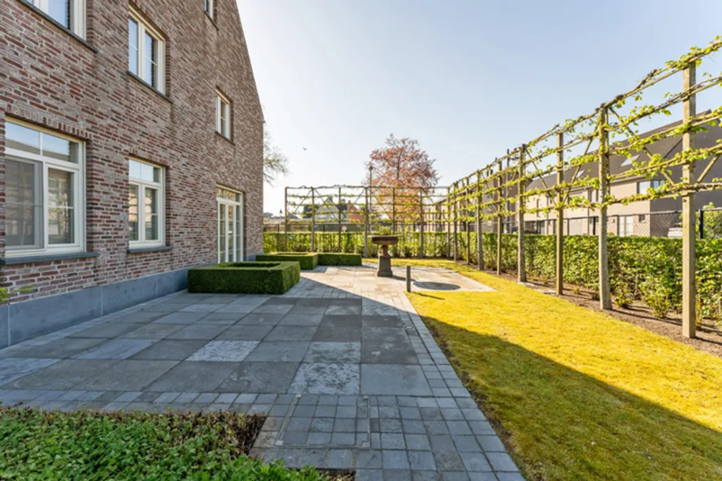 Garden - Contemporary Villa with Terrace in Wingene