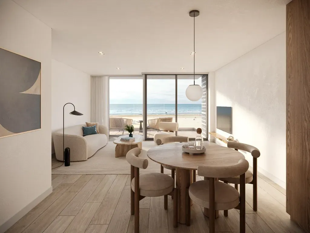 Salle à manger - Penthouse avec Vue Mer à Oostduinkerke