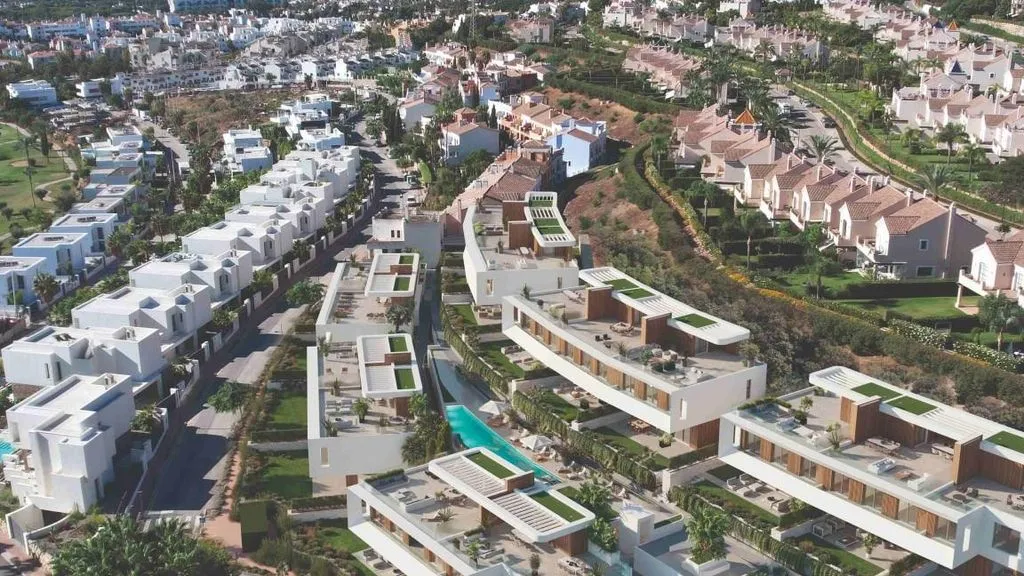 Aerial - Luxury Villa with Sea View in Marbella