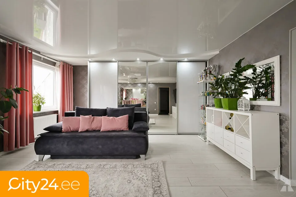 Séjour - Appartement 3 pièces à Rīga