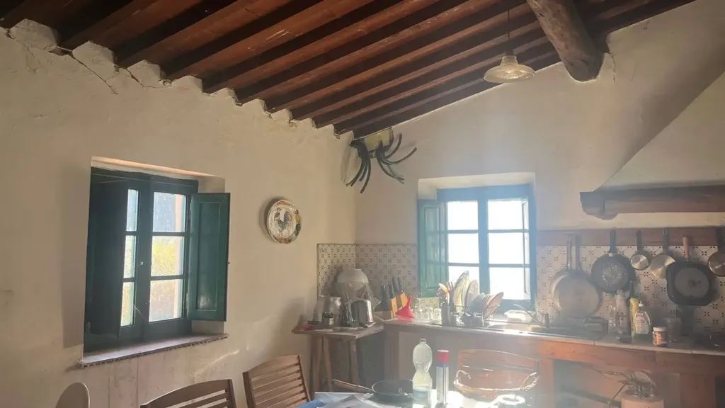 Salle à manger - Colonica with Olive Grove in San Casciano