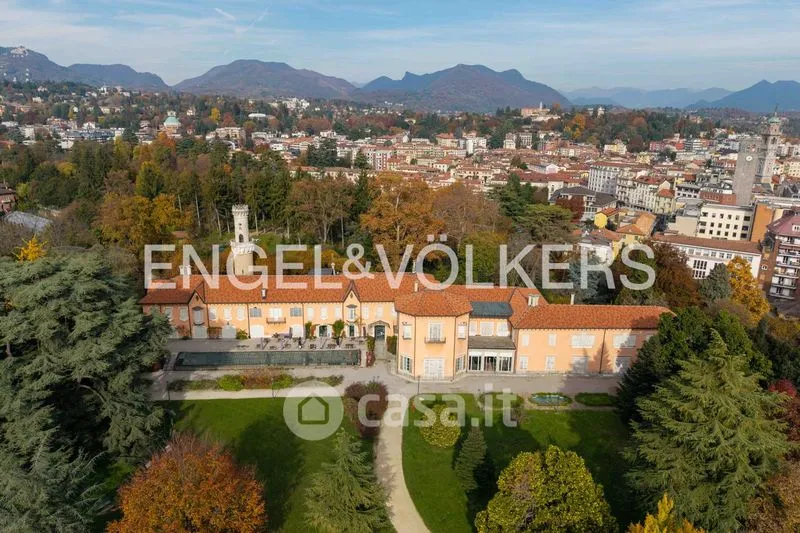 Vista aerea - Octagonal Apartment with Panoramic View in Varese