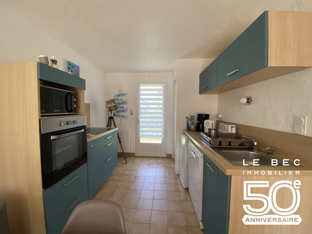 Köök - Apartment with Terrace in Sarzeau