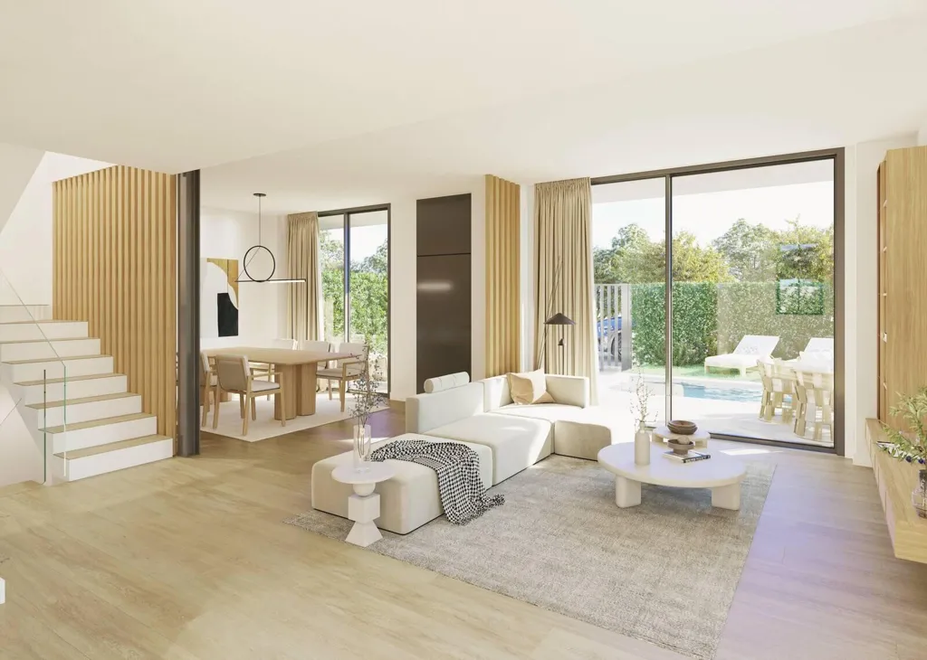 Séjour - Eco-Friendly Townhouse with Pool in El Limonar, Málaga