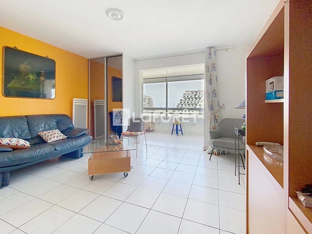 Elutuba - Studio with West View in La Grande Motte Centre