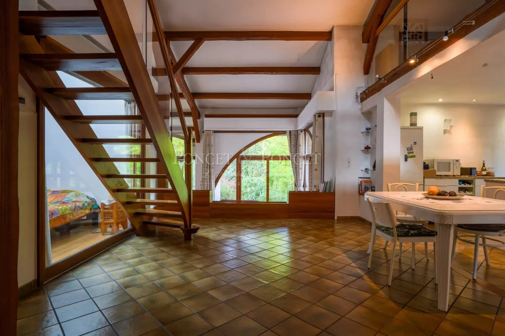 Sala da pranzo - Architect-Designed Villa with Pool near Montpellier