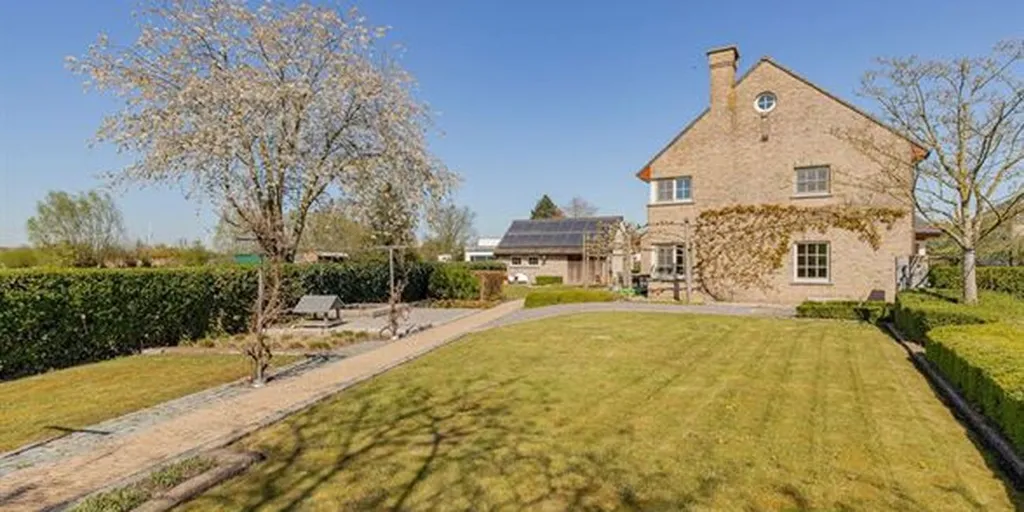 Jardin - Villa avec Jardin et Vue sur les Prairies à Breendonk