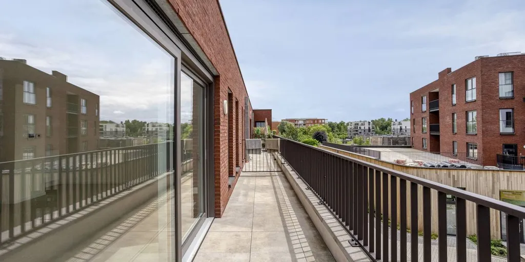 Balcon - Appartement avec vue parc à Boom