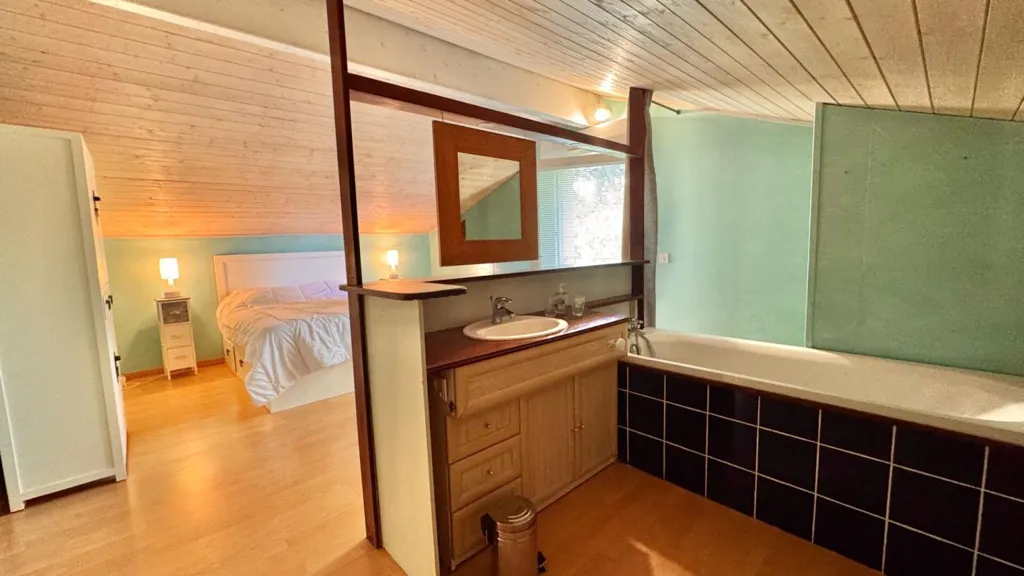 Chambres - Villa Atypique avec Piscine à Lege