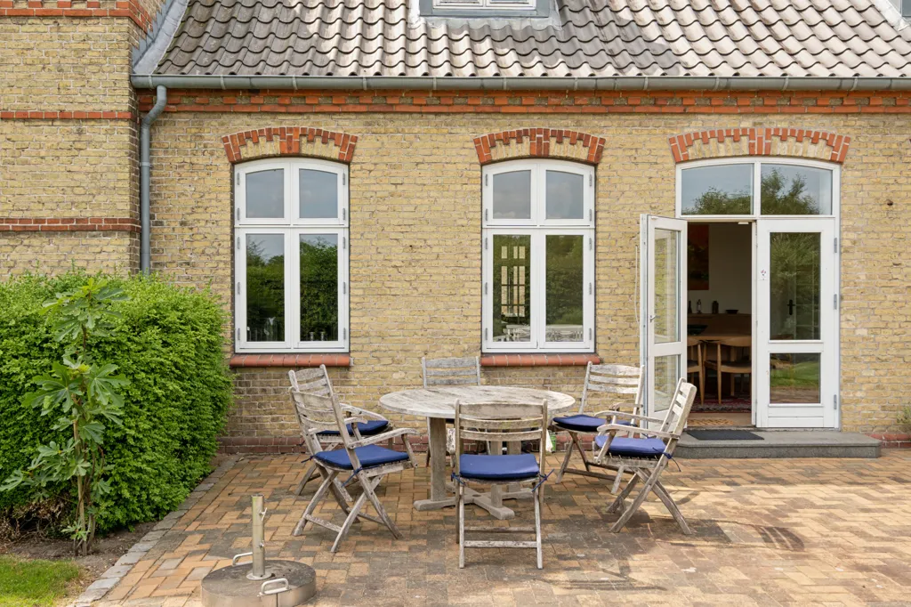 Terrasse - Classical Country Villa with 24 Hectares near Sønderborg