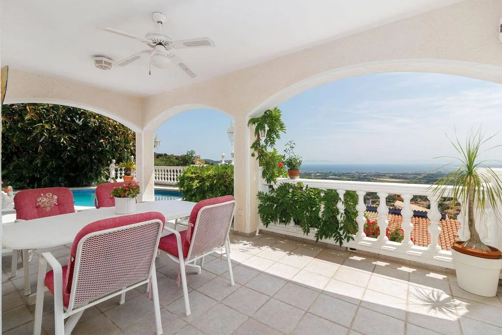 Terrace - Luxury House with Pool in Roses, Catalonia