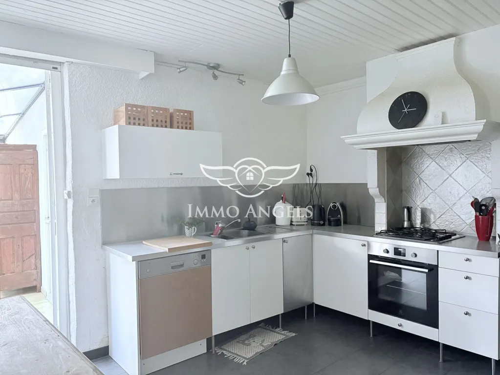 Kitchen - Character House with Garden in Mauguio Centre