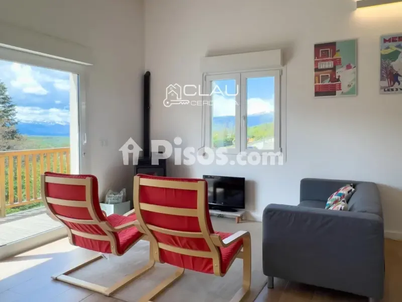 Séjour - Adosado with Terrace in Saillagouse