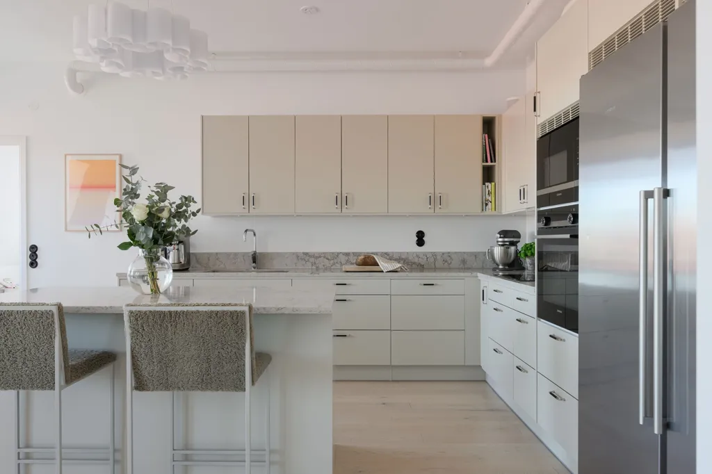 Cuisine - Penthouse with Skyline View in Malmö