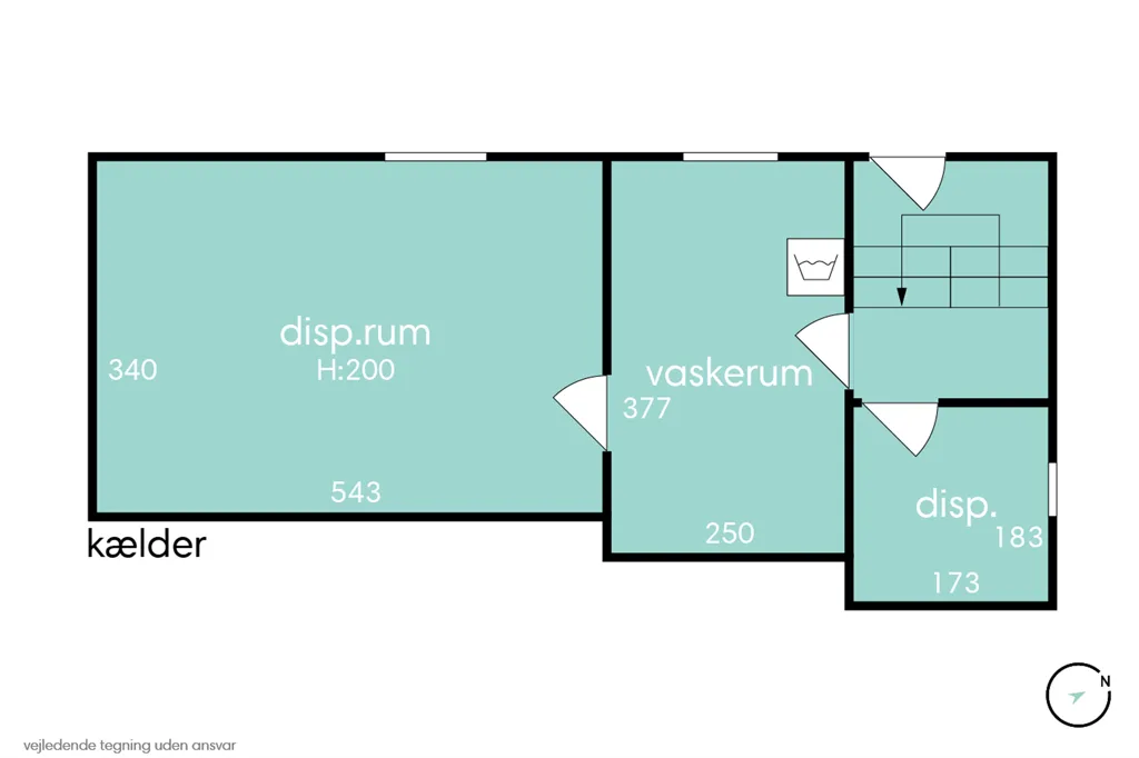 Maison 3 pièces à Faaborg