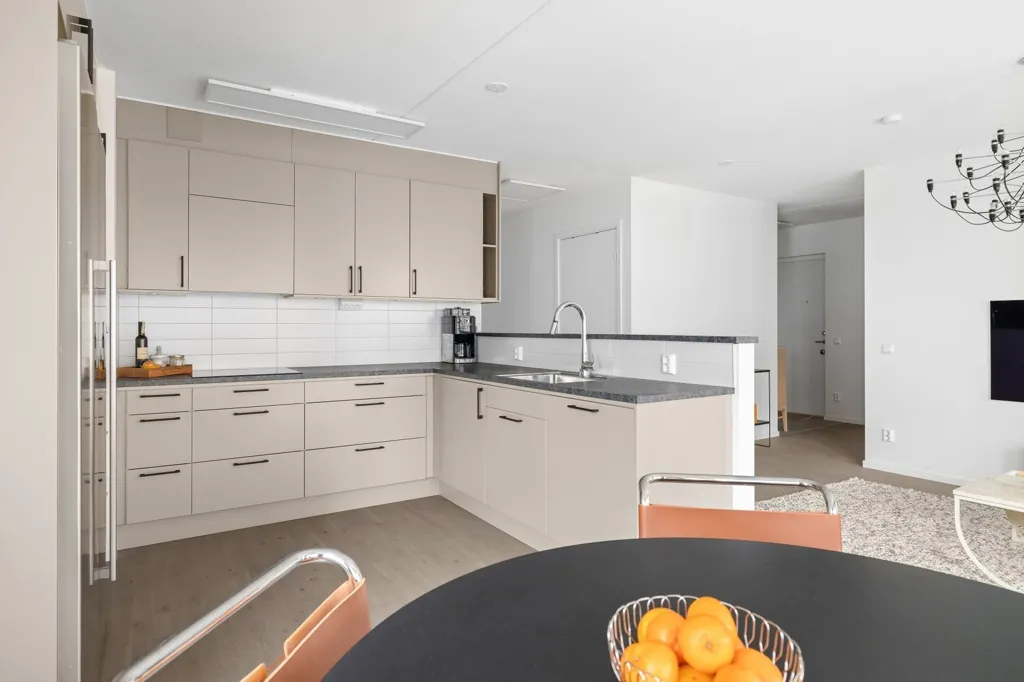 Kitchen - Apartment with Balcony in Täby Park