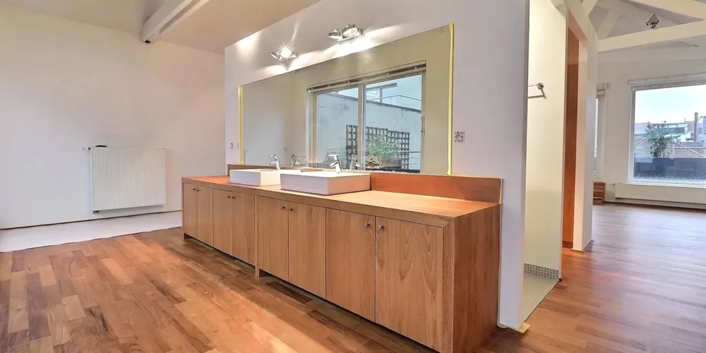Cucina - Duplex with Terraces in Ixelles